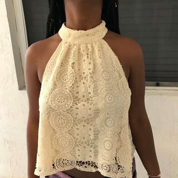 Lace Sleeveless Top - Picture 3 of 4